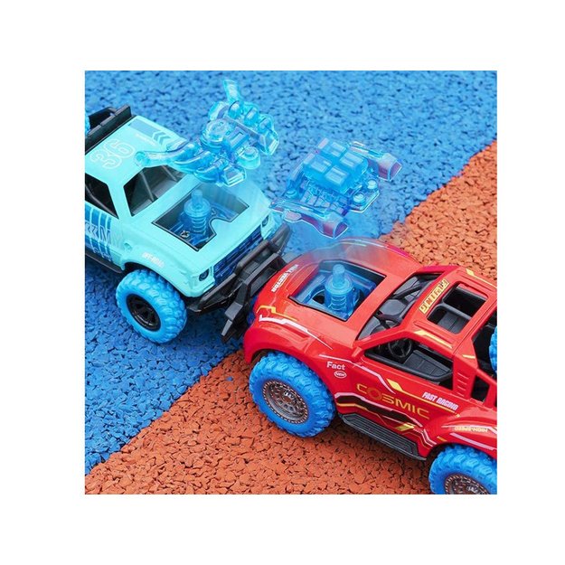 Kaskadinis 4x4 automobilis Predator, raudonas