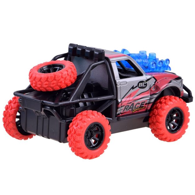 Kaskadinis 4x4 automobilis Predator, raudonas