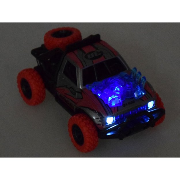 Kaskadinis 4x4 automobilis Predator, raudonas