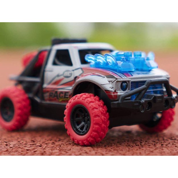 Kaskadinis 4x4 automobilis Predator, raudonas