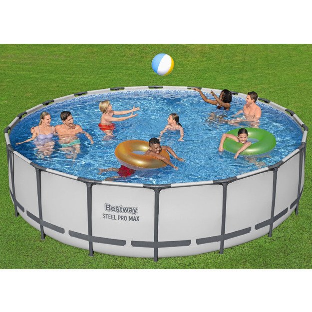 Karkasinis baseinas Bestway Frame Pool 549x122cm 11in1 56462