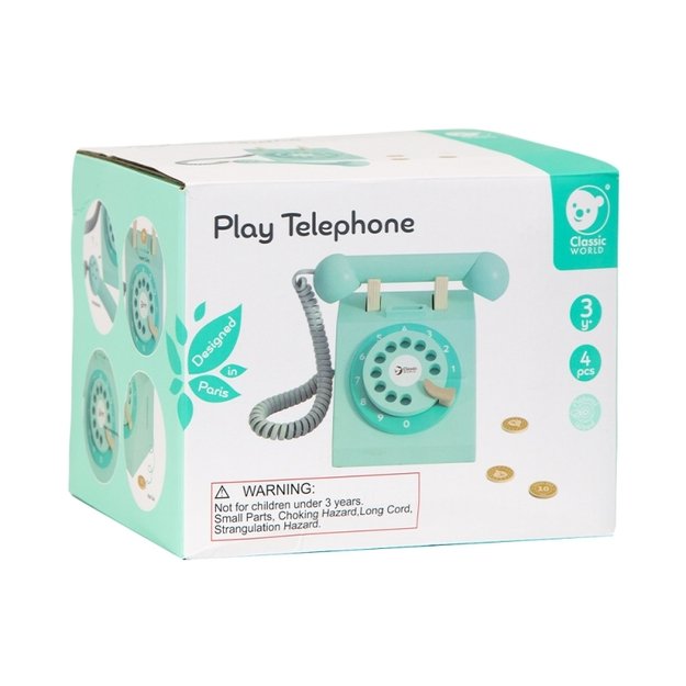 Medinis fiksuotojo ryšio telefonas, Classic World, mėtinis