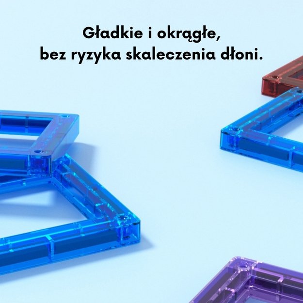 Magnetinis 3D konstruktorius vaikams 70 vnt. WOOPIE 1