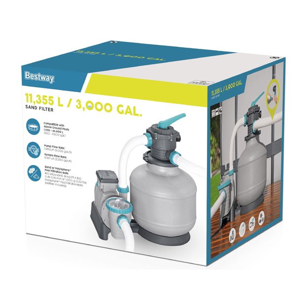 Siurblys su smėlio filtru 11355 L / h, Bestway 58486