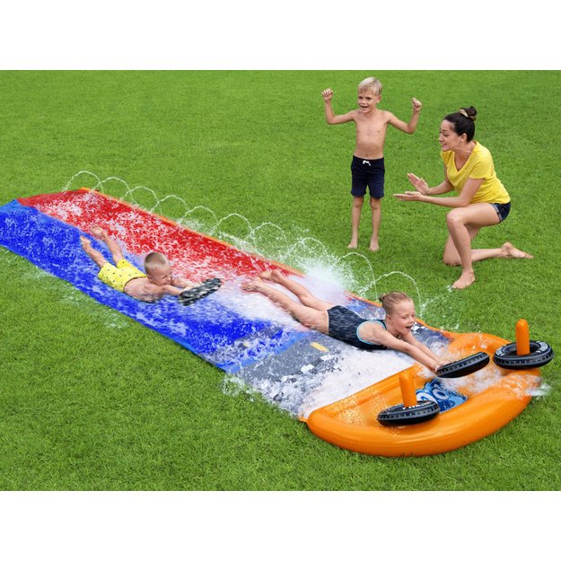 Dvigubas čiuožykla 488 cm, Bestway