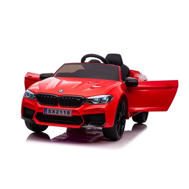 Vienvietis elektromobilis vaikams BMW M5 Drift, raudonas
