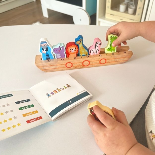 Medinis žaidimas Nojaus arka ir galvosūkių knyga, Tooky Toy