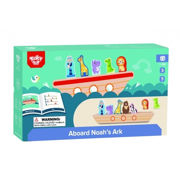 Medinis žaidimas Nojaus arka ir galvosūkių knyga, Tooky Toy