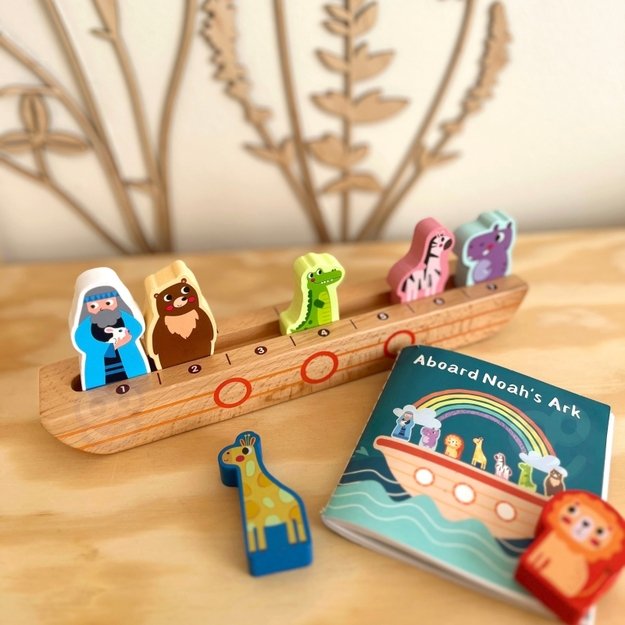 Medinis žaidimas Nojaus arka ir galvosūkių knyga, Tooky Toy