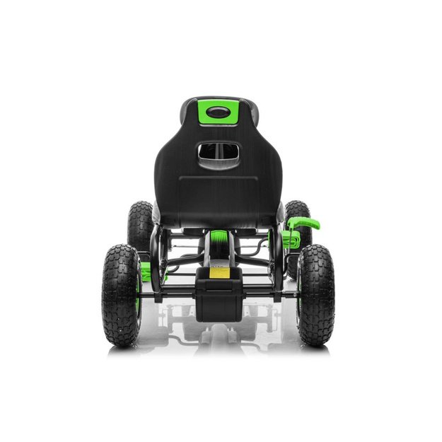 Velomobilis su pedalais Go-kart G18, žalias
