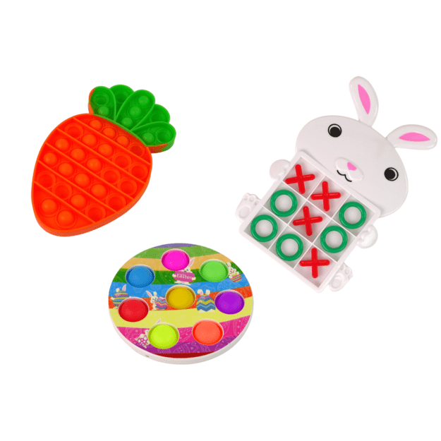 Velykų „Fidget“ žaislai „Squishy“ anti-streso rinkinys 18 vnt.-zkinstock