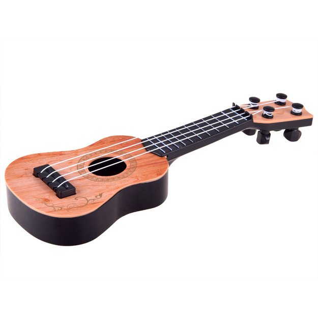 Mini gitara vaikams 25 cm, ruda