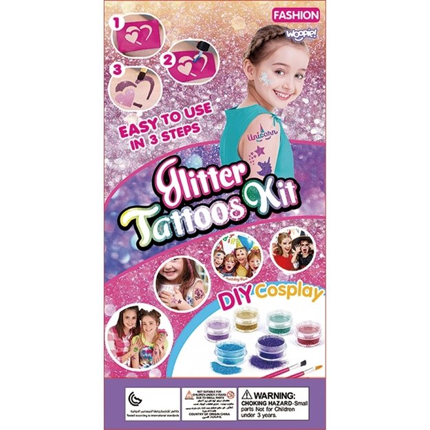 Vaikiškas tatuiruočių rinkinys ART&FUN , WOOPIE