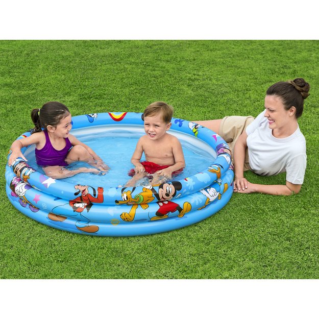 Pripučiamas baseinas vaikams 122cm „Peliukas Mikis“, Bestway