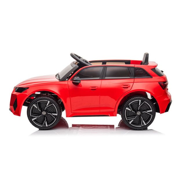 Vienvietis elektromobilis vaikams Audi RS6 BRD, raudonas