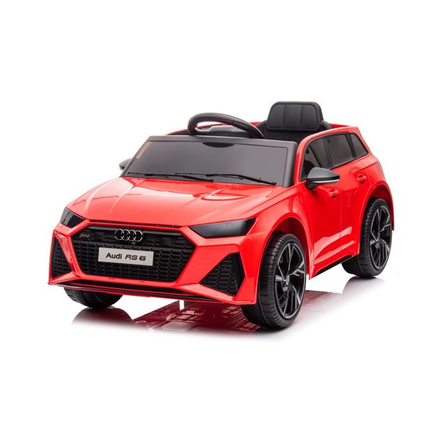 Vienvietis elektromobilis vaikams Audi RS6 BRD, raudonas