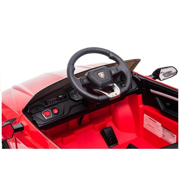 Vienvietis elektromobilis Lamborghini Urus BDM0923, raudonas
