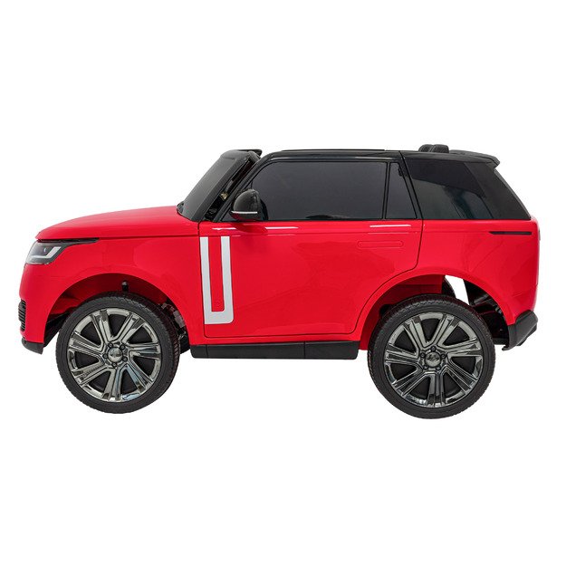 Dvivietis vaikiškas elektromobilis Range Rover SUV Lift, raudonas