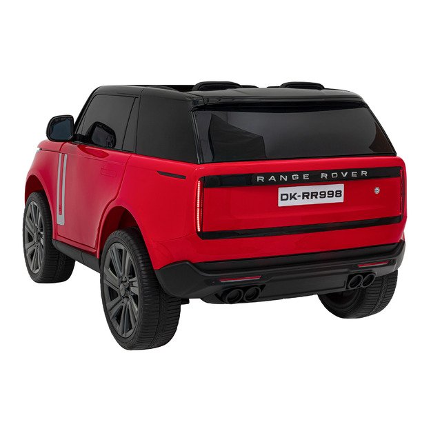 Dvivietis vaikiškas elektromobilis Range Rover SUV Lift, raudonas