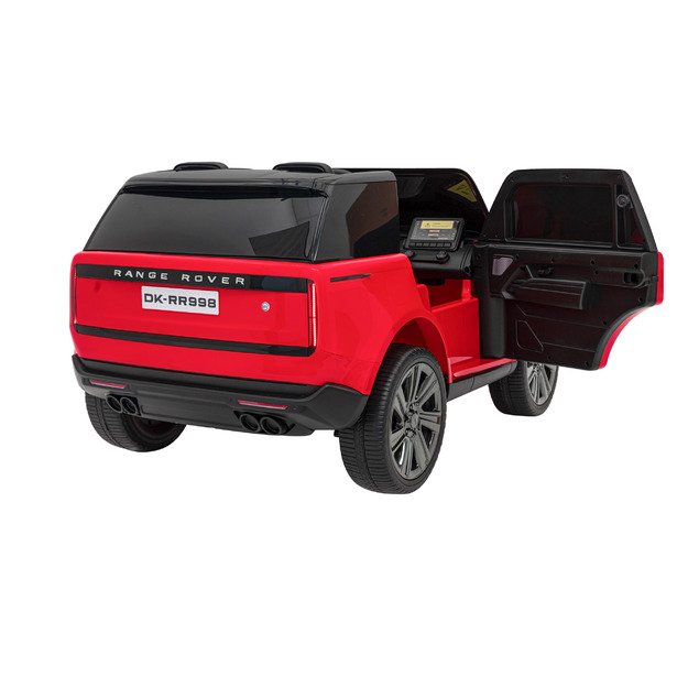 Dvivietis vaikiškas elektromobilis Range Rover SUV Lift, raudonas