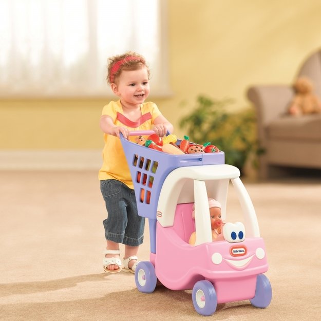Žaislinis pirkinių vežimėlis Cozy Coupe Little Tikes 1