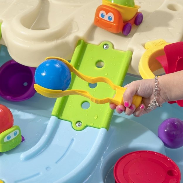 Didelis vandens stalas 2 pakopų statybvietė su priedais, Step2