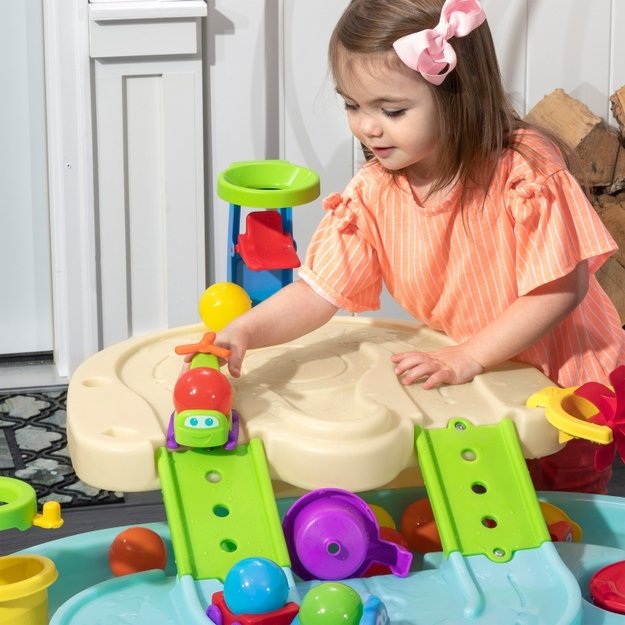 Didelis vandens stalas 2 pakopų statybvietė su priedais, Step2