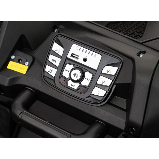 Dvivietis bagis ATV STRONG Racing, baltas
