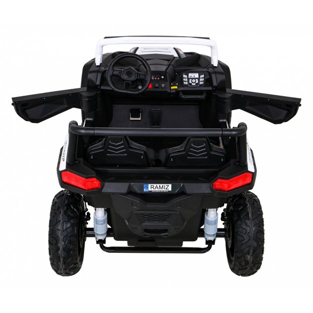 Dvivietis bagis ATV STRONG Racing, baltas
