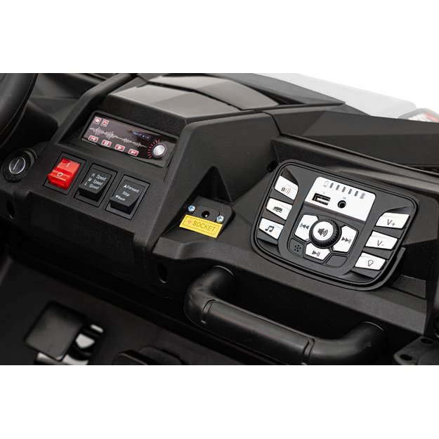 Dvivietis bagis ATV STRONG Racing, baltas