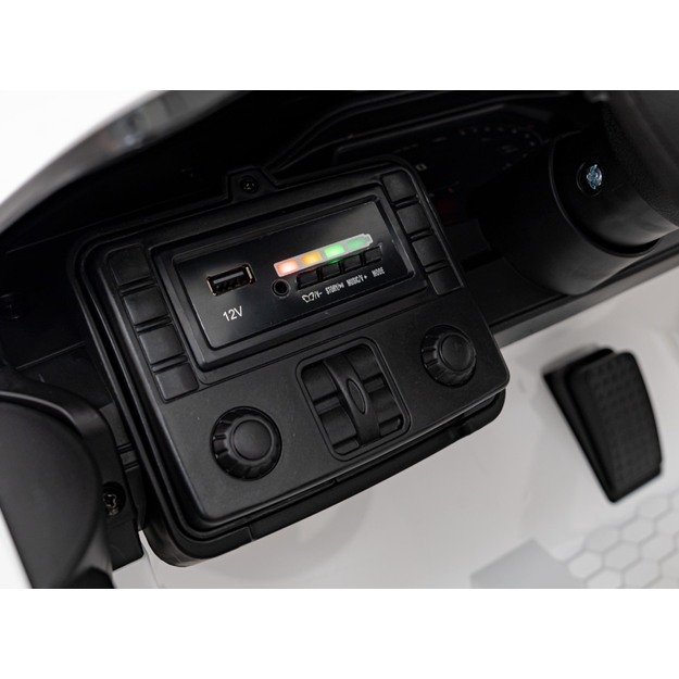Vaikiškas vienvietis elektromobilis BMW M4, baltas