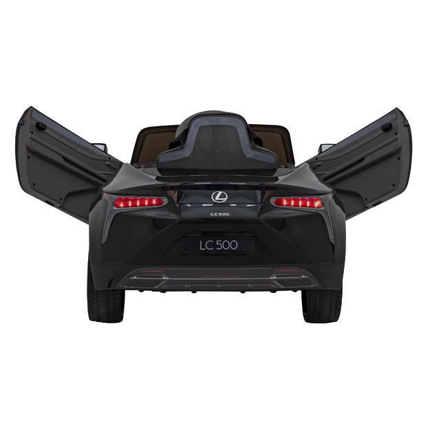 Vienvietis elektromobilis vaikams Lexus LC500, juodas