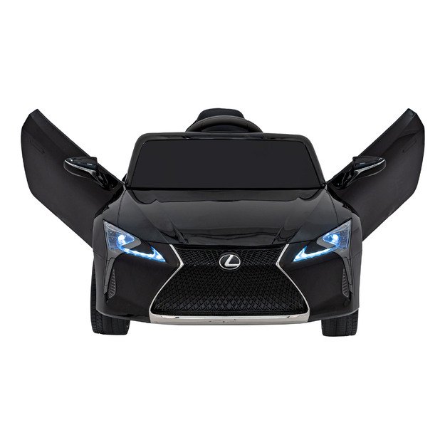 Vienvietis elektromobilis vaikams Lexus LC500, juodas