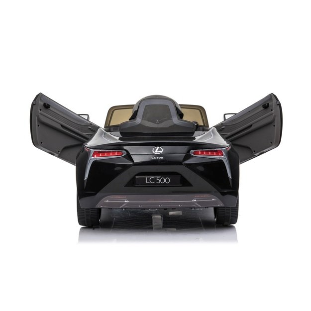 Vienvietis elektromobilis vaikams Lexus LC500, juodas