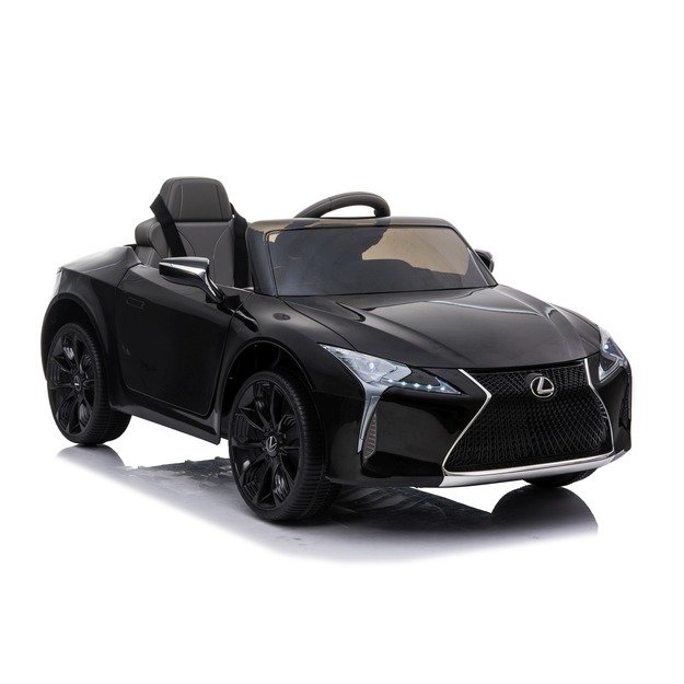 Vienvietis elektromobilis vaikams Lexus LC500, juodas