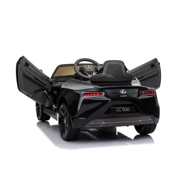Vienvietis elektromobilis vaikams Lexus LC500, juodas