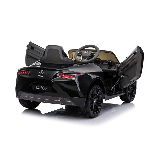 Vienvietis elektromobilis vaikams Lexus LC500, juodas