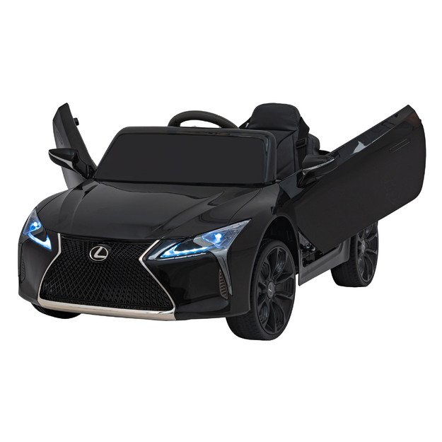 Vienvietis elektromobilis vaikams Lexus LC500, juodas