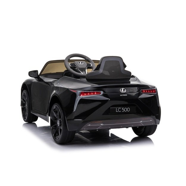 Vienvietis elektromobilis vaikams Lexus LC500, juodas