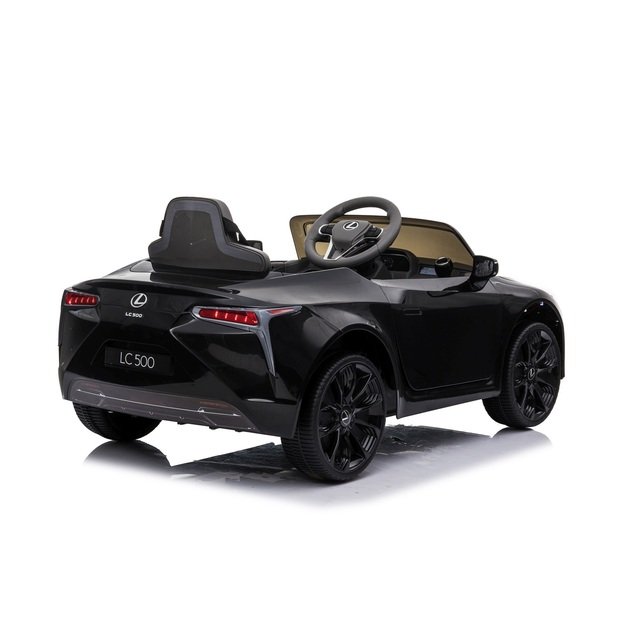 Vienvietis elektromobilis vaikams Lexus LC500, juodas