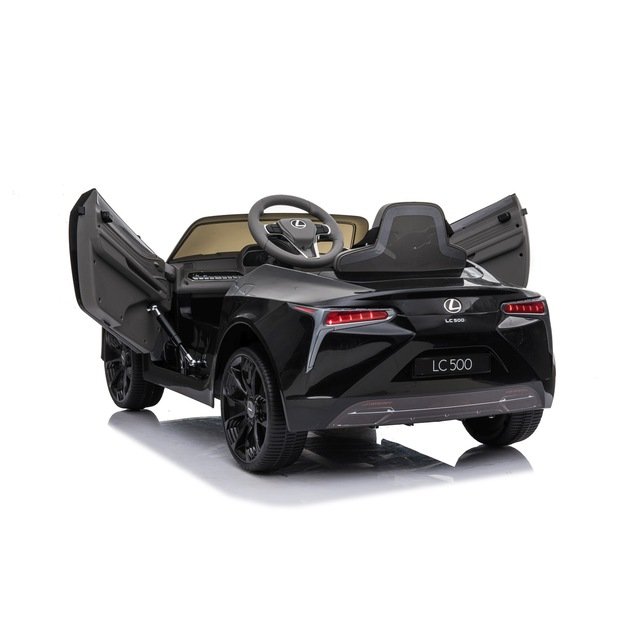 Vienvietis elektromobilis vaikams Lexus LC500, juodas