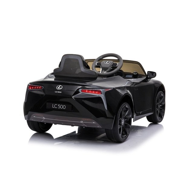 Vienvietis elektromobilis vaikams Lexus LC500, juodas