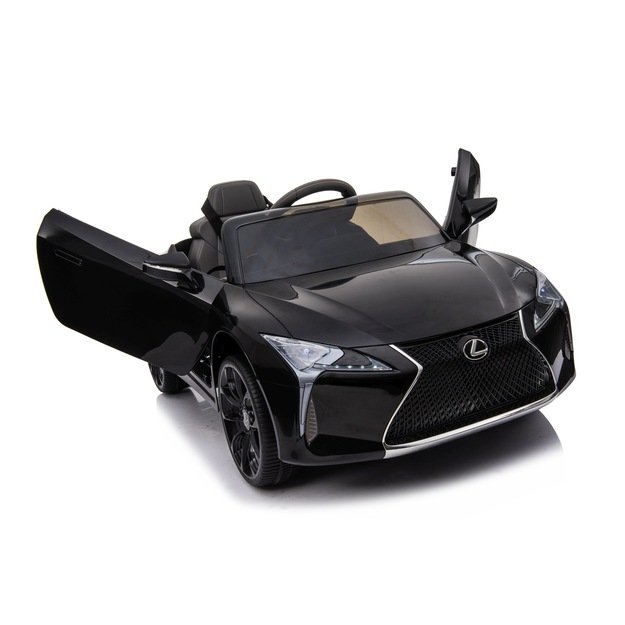 Vienvietis elektromobilis vaikams Lexus LC500, juodas
