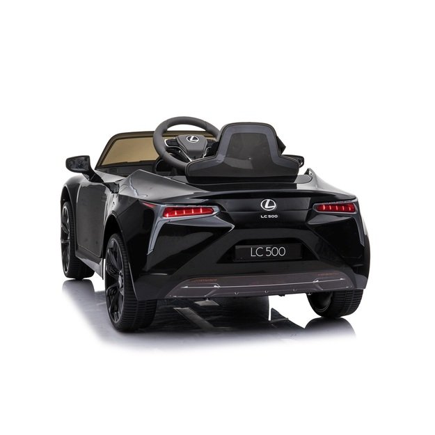 Vienvietis elektromobilis vaikams Lexus LC500, juodas