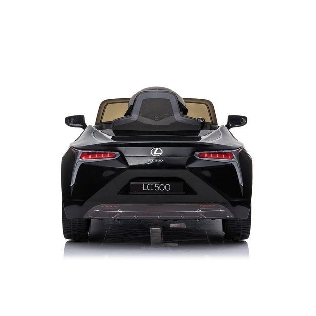 Vienvietis elektromobilis vaikams Lexus LC500, juodas