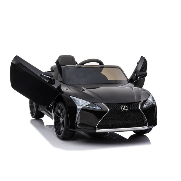 Vienvietis elektromobilis vaikams Lexus LC500, juodas