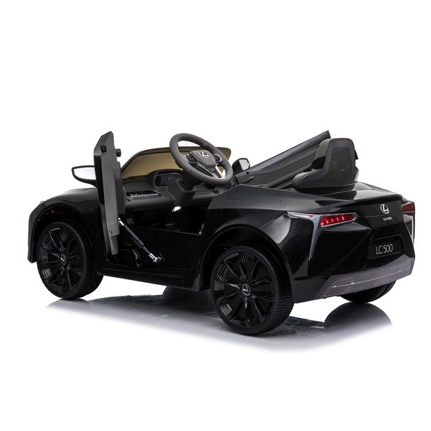 Vienvietis elektromobilis vaikams Lexus LC500, juodas