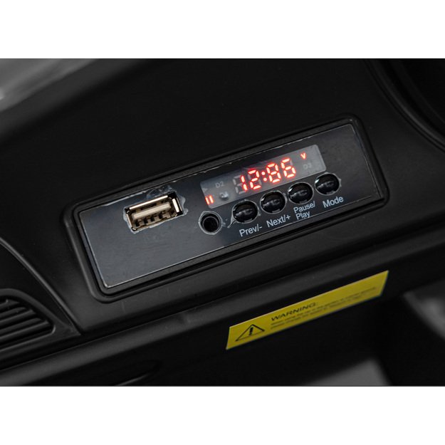 Vienvietis elektromobilis vaikams McLaren Artur 4x4, juodas