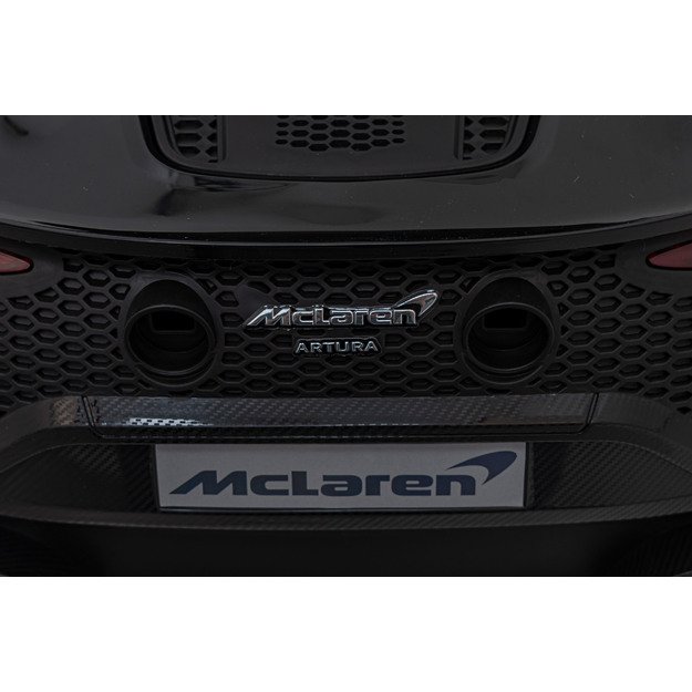Vienvietis elektromobilis vaikams McLaren Artur 4x4, juodas