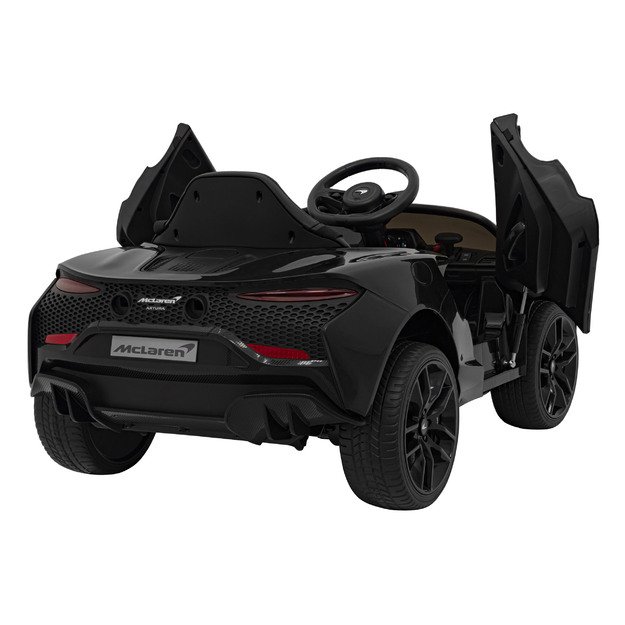 Vienvietis elektromobilis vaikams McLaren Artur 4x4, juodas